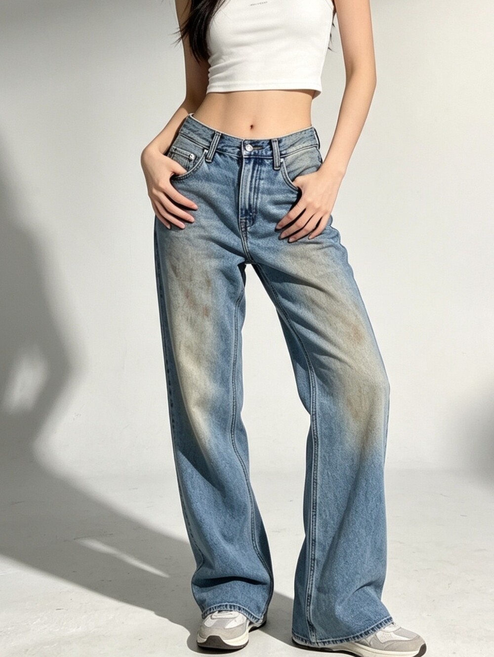 Levi's Loose Boot Jeans Women's 27 Mid Rise 100% Cotton NWT